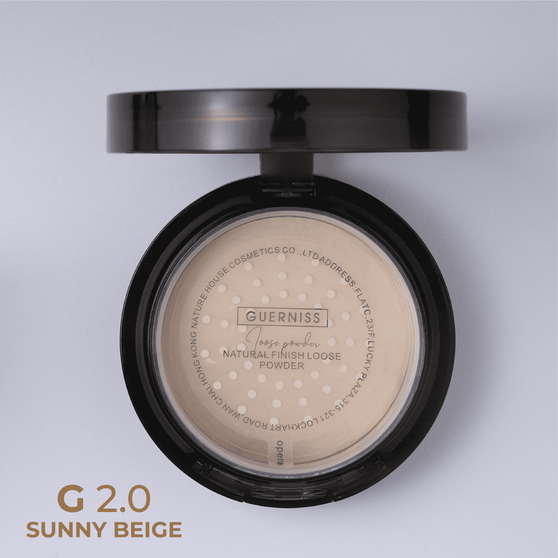 Guerniss G/S Natural Finish Loose Powder-G2.0 Sunny Beige, 10gm